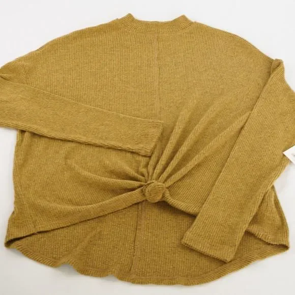 SO Women's Cozy Canvas Junior Knit Top V -neck Sweater  SIZE S | NEW - Picture 2 of 5